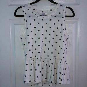 Polka Dot Top - Boutique